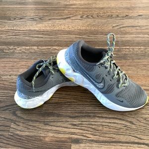 Nike Renew mens running shoes, size 10.5, used and in great condition.